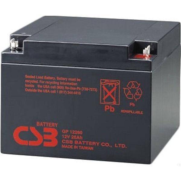 Batéria CSB GP 12260 (12V/26Ah)
