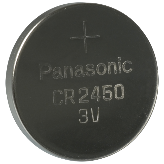 Bat�ria Panasonic CR-2450/BS (lithium; gomb�kov�; 3V; 620mAh)